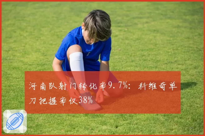河南队射门转化率9.7%:科维奇单刀把握率仅38%